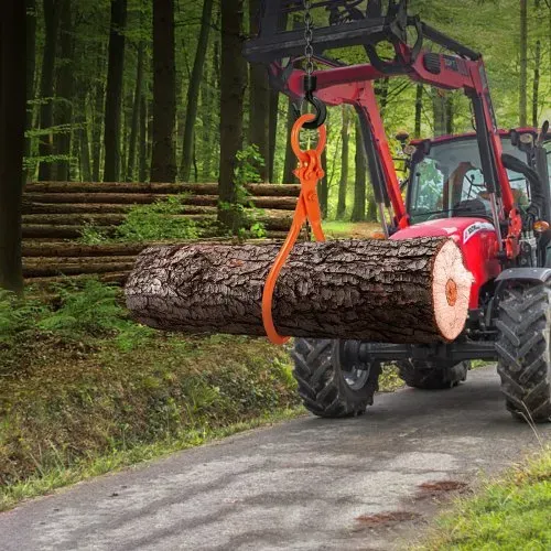 VEVOR Holzrückezange, 45,72 cm, 2-Klauen-Holzhebezange, strapazierfähig, 350,17 kg – Bild 7