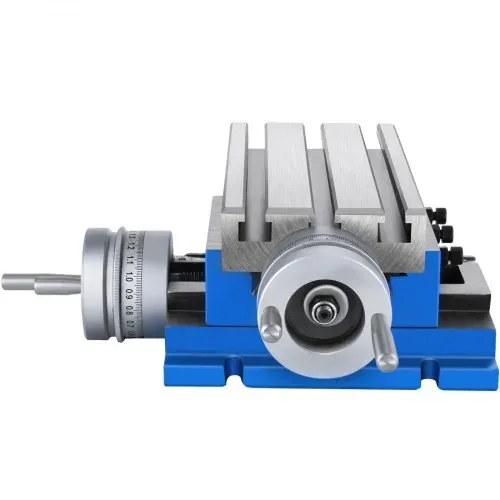 VEVOR MX-75 multifunktions Fräs-Arbeitstisch 185 x 100 mm Fräsen Arbeitstisch X 80 mm Y 75 mm Kreuztisch Tischbohrmaschine für Bohr- und Fräsmaschinen (MX-75) – Bild 10
