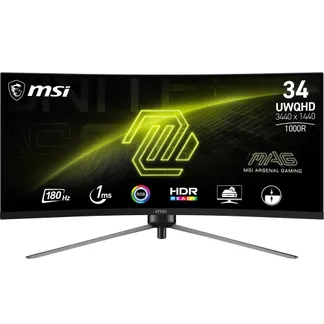 MSI MAG 345CQRDE Computerbildschirm 86,4 cm (34″) 3440 x 1440 Pixel UltraWide Dual Quad HD Schwarz MSI MAG 345CQRDE Computerbildschirm 86,4 cm (34″) 3440 x 1440 Pixel UltraWide Dual Quad HD Schwarz