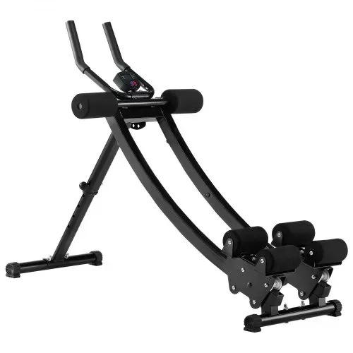 VEVOR Bauchmuskeltrainingsgerät Bauchtrainer AB-Maschine für Fitnessstudio, Bauchtrainer 200 kg Gewichtskapazität, Bauchmuskeltrainer für Krafttraining, klappbares verstellbares Fitnessgerät – Bild 8