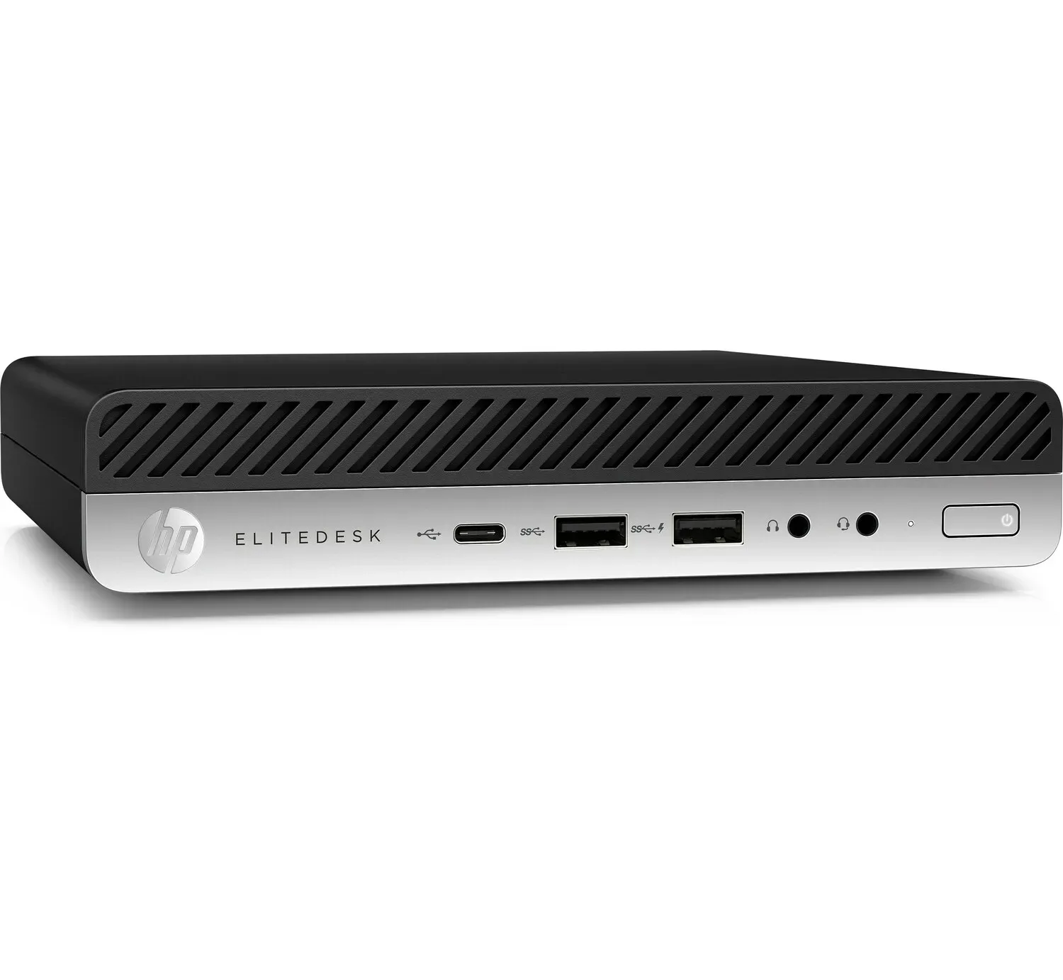 T1A HP EliteDesk 800 G4 Refurbished Intel® Core™ i5 i5-8500T 8 GB DDR4-SDRAM 256 GB SSD Windows 11 Pro Mini PC Mini-PC Schwarz, Silber – Bild 3