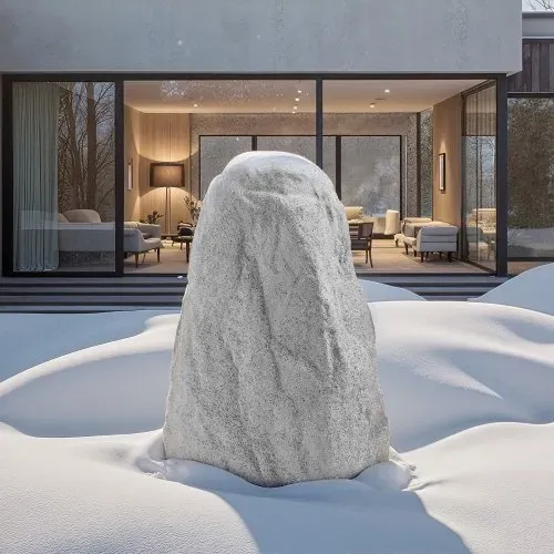 VEVOR Abdeckfelsen, Kunstabdeckung für Außenbereich, realistische Steinoptik, Gartenfelsen, Kunstfelsen aus Polyresin für Landschaftsgestaltung, Gartendekor, Trafohaus Grau, 385x345x590 mm – Bild 7