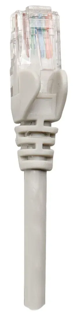Intellinet Netzwerkkabel, Cat6, U/UTP, CCA, Cat6-kompatibel, RJ45-Stecker/RJ45-Stecker, 10,0 m, grau – Bild 2