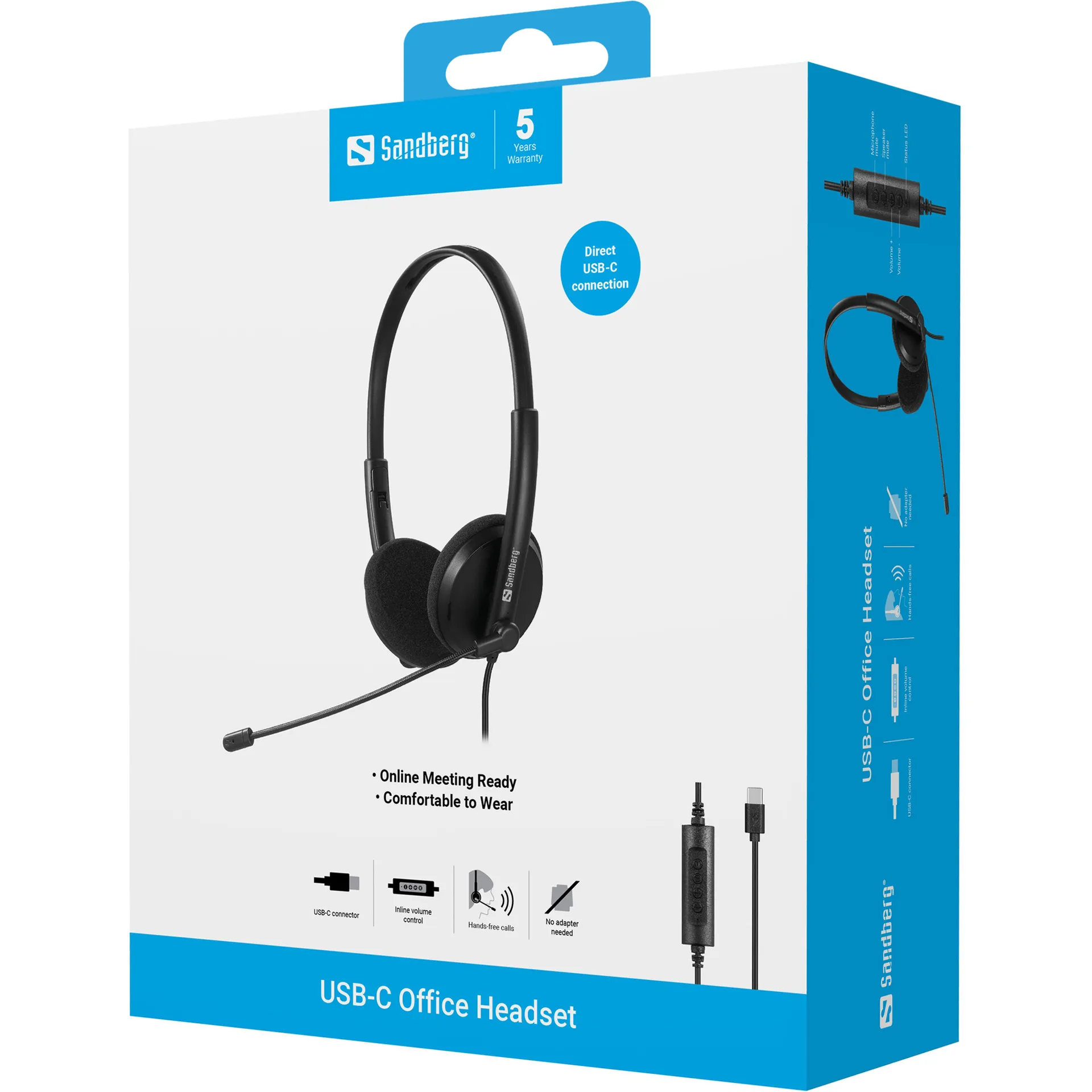 Sandberg USB-C Office Headset – Bild 7