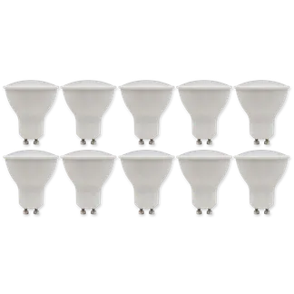 LED-Strahler McShine “PV-50-10“ GU10, 5W, 400lm, 110°, 3000K,warmweiß, 10er-Pack LED-Strahler McShine “PV-50-10“ GU10, 5W, 400lm, 110°, 3000K,warmweiß, 10er-Pack