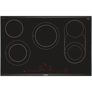 Bosch Serie 8 PKM875DP1D Kochfeld Schwarz, Edelstahl Integriert Keramik 5 Zone(n) Bosch Serie 8 PKM875DP1D Kochfeld Schwarz, Edelstahl Integriert Keramik 5 Zone(n)