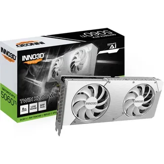 GeForce RTX 5060 Ti TWIN X2 OC WHITE 8GB, Grafikkarte GeForce RTX 5060 Ti TWIN X2 OC WHITE 8GB, Grafikkarte