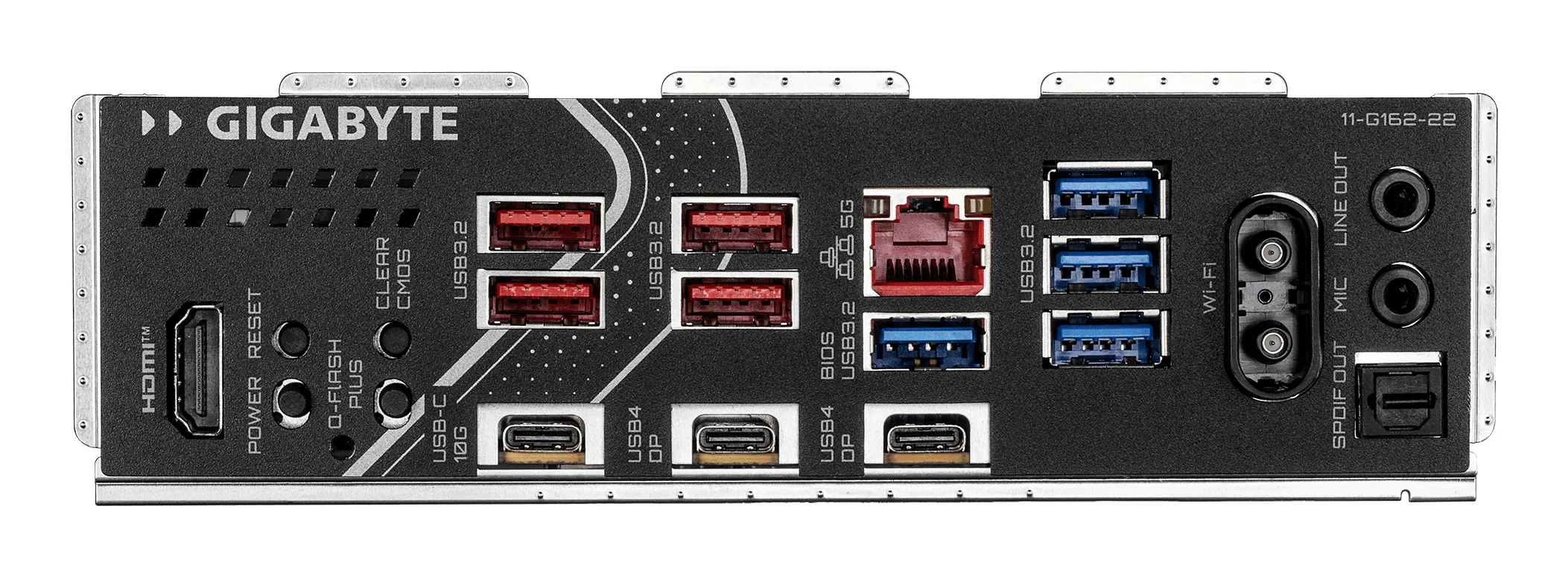 GIGABYTE X870E EAGLE X3D WIFI7 Mainboard – Unterstützt AMD Ryzen 9000 CPUs, digitales 14+2+2-Phasen-VRM, bis zu 9000 Hz DDR5 (OC), 1× PCIe 5.0 + 3× PCIe 4.0, Wi-Fi 7, 5-GbE-LAN, USB 4 – Bild 4