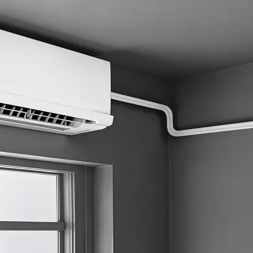 VEVOR Kältemittelleitung 30,48 m, Kupferleitung 6,4 & 9,5 mm Außendurchmesser, PE-isolierte Spule mit Bördelmuttern, Umreifungsbänder, für Mini-Split-Klimaanlage, HVAC oder Wärmepumpensystem – Bild 7