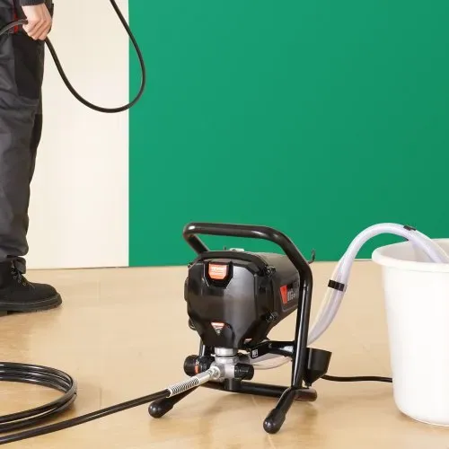 VEVOR Tragbares Airless-Farbspritzgerät, 750 W, 3000 psi, Hocheffizientes Elektrisches Spritzgerät, Farbspritzgeräte Spritzlackiermaschine Hochdruck-Airless-Farbsprühsystem mit 7.6 m Schlauchlänge – Bild 7