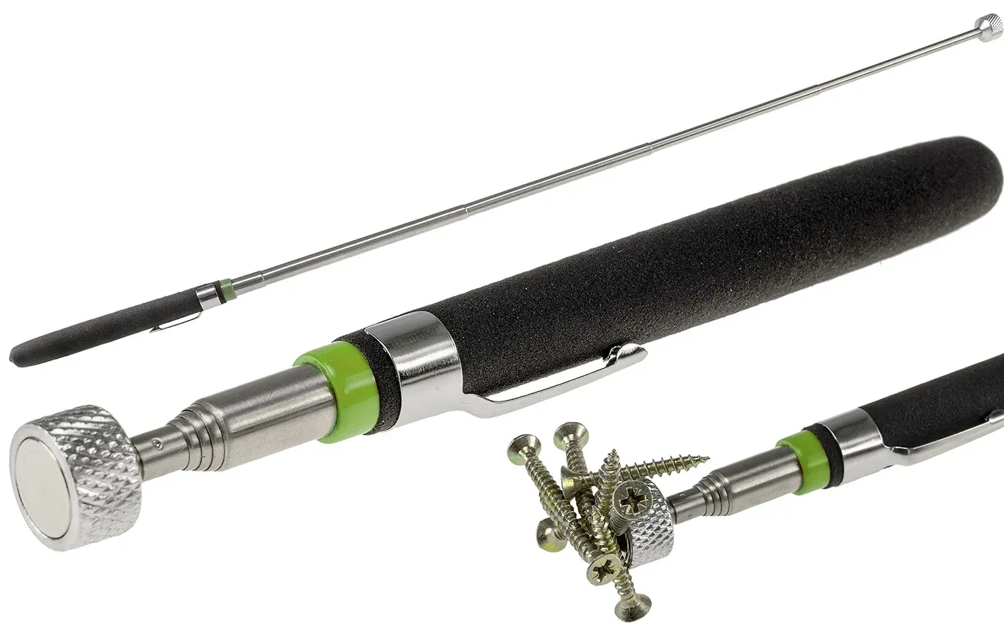 Teleskop Pick-Up Werkzeug mit Magnet Gesamtlänge 16-61cm, Zugkraft ca. 2kg Teleskop Pick-Up Werkzeug mit Magnet Gesamtlänge 16-61cm, Zugkraft ca. 2kg