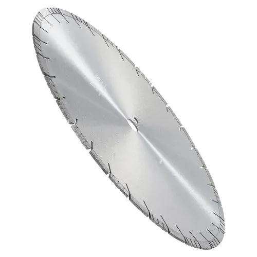 VEVOR Diamantsägeblatt Betonsägeblatt 45 cm für Nass- oder Trockenarbeiten, 12 mm Diamantsegmentsägeblatt mit schrägen Zähnen, Mittellochdurchmesser 25,4 mm, für Beton, Zementplatten, Fliesen, Ziegel – Bild 10