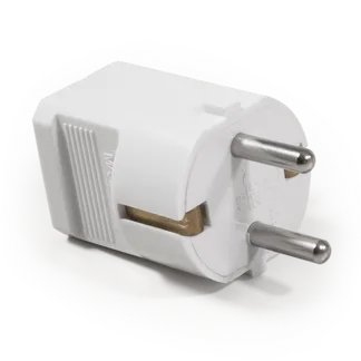 Schutzkontakt-Stecker McPower, weiß Schutzkontakt-Stecker McPower, weiß