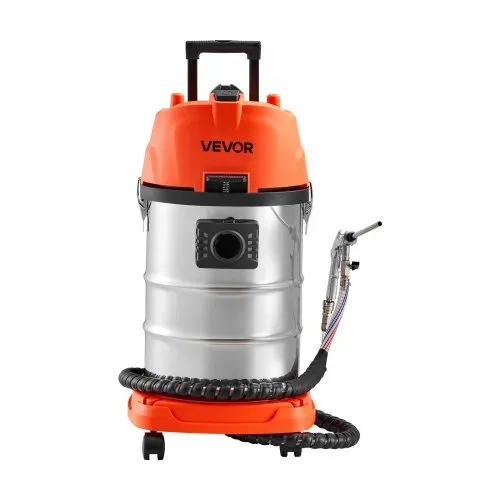 VEVOR Walnuss Strahlgerät 30 L, Sandstrahlgerät 1600 W, Sandstrahlanlage zur Entkohlung von Ansaugkrümmern & Ventilen, Sandstrahler inkl. 2,5 kg Walnussschalen & 23 Adapter – Bild 9