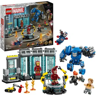 76315 Marvel Super Heroes Iron Mans Labor: Halle der Rüstungen, Konstruktionsspielzeug 76315 Marvel Super Heroes Iron Mans Labor: Halle der Rüstungen, Konstruktionsspielzeug