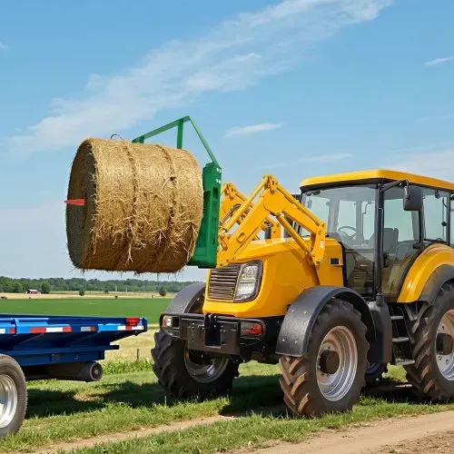 VEVOR Schnellbefestigung, 1814 kg Traglast, Palettengabelrahmenaufsatz mit 915 mm langen Gabeln, Gabelstaplerklingen, 5,1 cm Anhängerkupplung und Speerhülsen, passend für JD-Traktoren – Bild 7