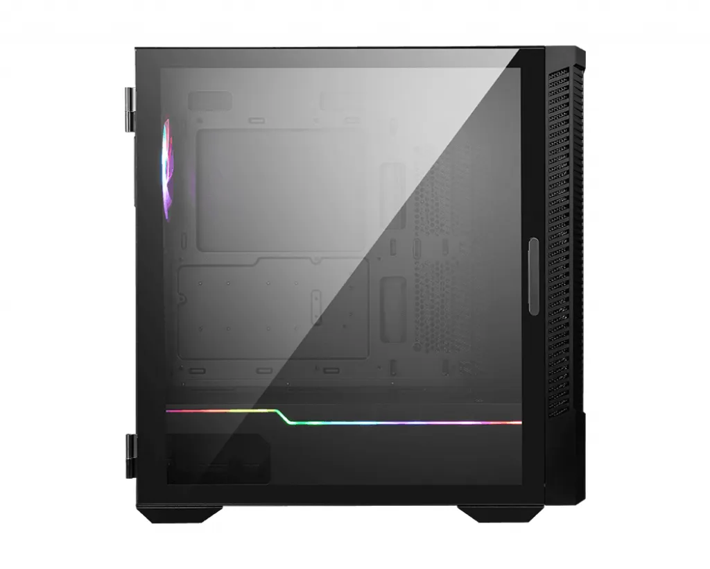 MSI MPG Velox 100P AIRFLOW Midi Tower Schwarz – Bild 3
