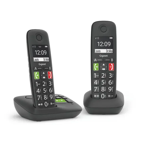 Gigaset E290 A DUO schwarz Gigaset E290 A DUO schwarz