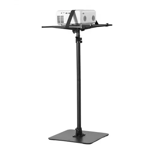 VEVOR Projektorständer Beamer Ständer höhenverstellbar 72-157 cm, 360° horizontal drehbarer Bodenständer für Projektor, multifunktionale Halterung für Meetings, Filme im Freien 30 x 40 x 157 cm – Bild 8