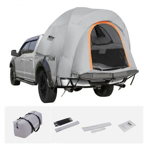 VEVOR Dachzelt Truck Lkw Zelt 200 x 165 x 170 cm, Doppelschichtzelt Outdoors Pickup Truck Zelt LKW Bett Zelt Outdoor Familie Camping Reise Autozelt, Wasserdichtes Autodachzelt Heckzelt Tragetasche – Bild 8