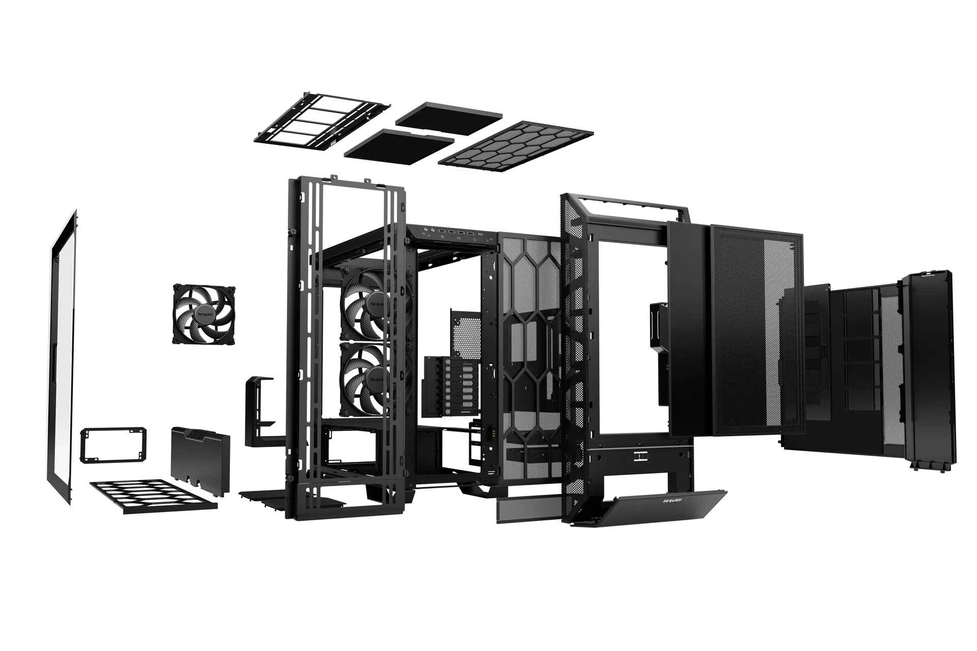 be quiet! DARK BASE PRO 901 | Black Full Tower Schwarz – Bild 5