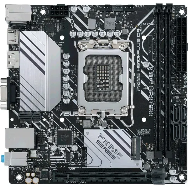 ASUS PRIME H610I-PLUS D4-CSM Intel H610 LGA 1700 mini ITX – Bild 2