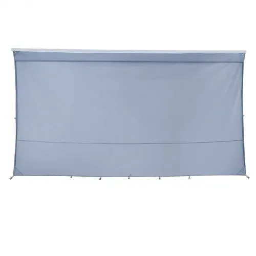 VEVOR Sonnenschutz (2 x 3,7 m) für Markisen (4 m), Markisen-Vorderwand mit UV50+ & Reißverschluss-PU-Bezug & Doppelt Genähtem Polyester-Netzgewebe, Regenschutz für Wohnmobil, Camping & Wohnwagen – Bild 10