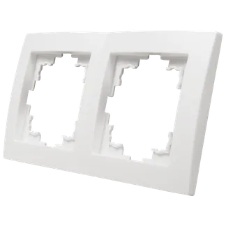 Rahmen McPower “Flair“, 2-fach, weiß Rahmen McPower “Flair“, 2-fach, weiß