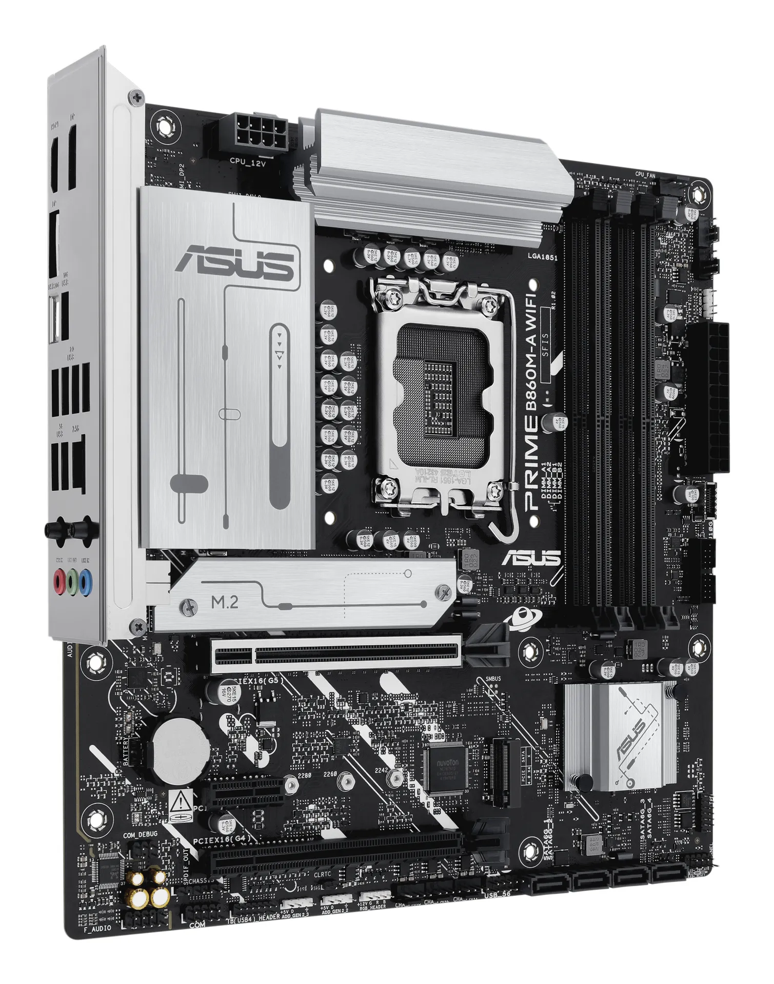 ASUS PRIME B860M-A WIFI Intel B860 LGA 1851 (Socket V1) micro ATX – Bild 3