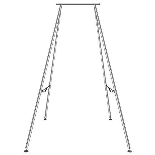 VEVOR Aerial Yogarahmen 253 x 192 x 295 cm, Silber Yoga Swing Air Fliegen Stand, Outdoor Indoor Yoga-Schaukel-Gestell Yoga Zubehör 250 kg Max. Tragfähigkeit, inkl. Sicherheitsseilen & Fußpolster VEVOR Aerial Yogarahmen 253 x 192 x 295 cm, Silber Yoga Swing Air Fliegen Stand, Outdoor Indoor Yoga-Schaukel-Gestell Yoga Zubehör 250 kg Max. Tragfähigkeit, inkl. Sicherheitsseilen & Fußpolster