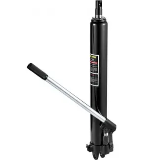 VEVOR Hydraulischer langer Rammheber, 3 t Kapazität, mit Einzelkolbenpumpe und Gabelkopfsockel, manueller Hubarbeitsbühnenheber mit Griff, für Garagen-/Ladenkräne, Motorhebevorrichtung, schwarz VEVOR Hydraulischer langer Rammheber, 3 t Kapazität, mit Einzelkolbenpumpe und Gabelkopfsockel, manueller Hubarbeitsbühnenheber mit Griff, für Garagen-/Ladenkräne, Motorhebevorrichtung, schwarz