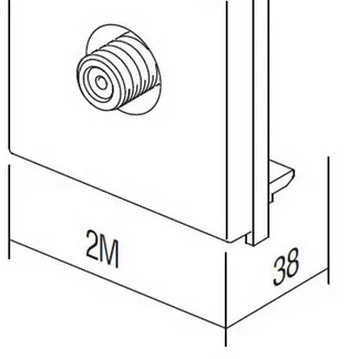 TEM Serie Modul Steckdosen SOCKET TV BASIC0dB 2M PW TEM Serie Modul Steckdosen SOCKET TV BASIC0dB 2M PW