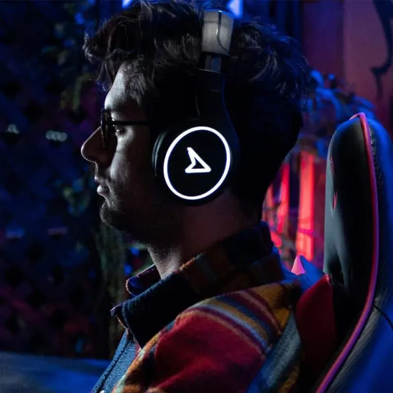 Lexip Impulse Kopfhörer Verkabelt & Kabellos Kopfband Gaming Bluetooth Schwarz – Bild 3