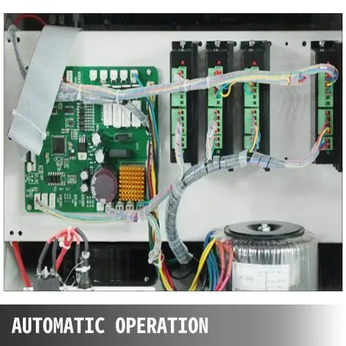 VEVOR Automatische Computer-Abisoliermaschine 300 W, Kabelschneidemaschine 1-100,000 mm, 230 V Drahtbiegemaschine Max. Kanaldurchmesser 10 mm, Kabelschälmaschine mit LCD Schirm und Richtmaschine – Bild 3