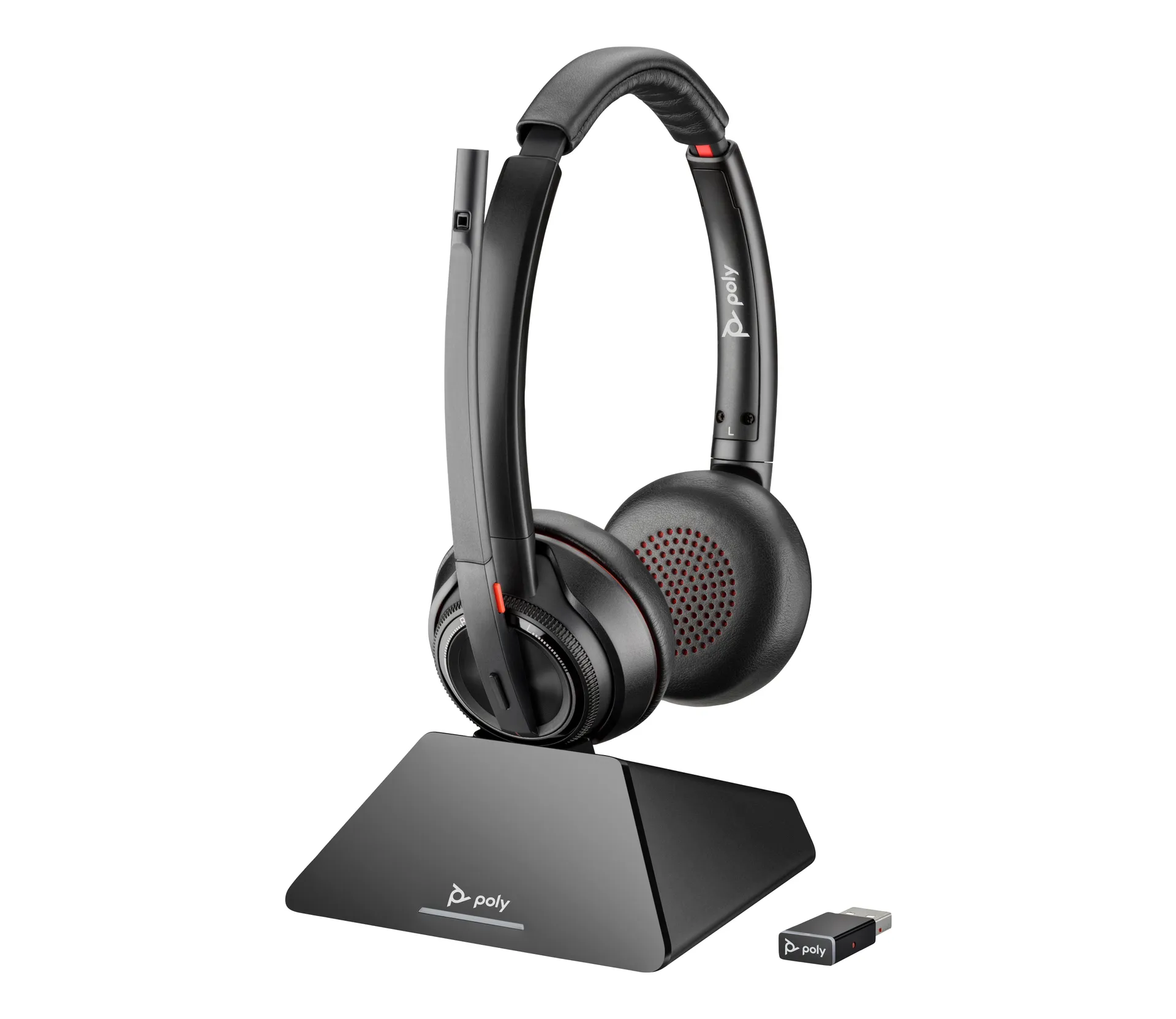 HP Poly Savi 8220 UC DECT 1880-1900 MHz USB-A-Headset, zertifiziert für Microsoft Teams HP Poly Savi 8220 UC DECT 1880-1900 MHz USB-A-Headset, zertifiziert für Microsoft Teams
