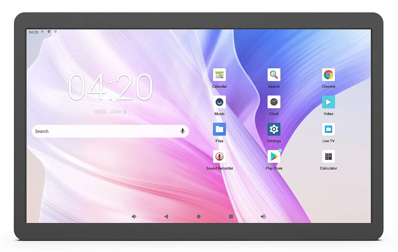 ALLNET Performance Display 14 Zoll, Android 14, RK3576S, PoE, HDMI In, Farbe schwarz, Speedy 140-B ALLNET Performance Display 14 Zoll, Android 14, RK3576S, PoE, HDMI In, Farbe schwarz, Speedy 140-B