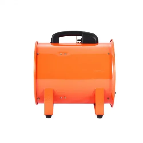 VEVOR Bauventilator 365-W-AC-Motor Baugebläse 2810 U/min Baulüfter Gebläse 1214 L/s (2574 CFM) Axiallüfter 10 m Schlauch Axialgebläse 79 dB Geräuschpegel Industrielüfter IP44 – Bild 9