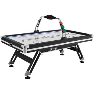 VEVOR luftbetriebener Hockeytisch, Indoor-Hockeytisch für Kinder und Erwachsene, LED-Sporthockeyspiel mit 2 Pucks, 2 Schiebern und elektronischem Punktesystem, Arcade-Gaming-Set für Spielzimmer VEVOR luftbetriebener Hockeytisch, Indoor-Hockeytisch für Kinder und Erwachsene, LED-Sporthockeyspiel mit 2 Pucks, 2 Schiebern und elektronischem Punktesystem, Arcade-Gaming-Set für Spielzimmer