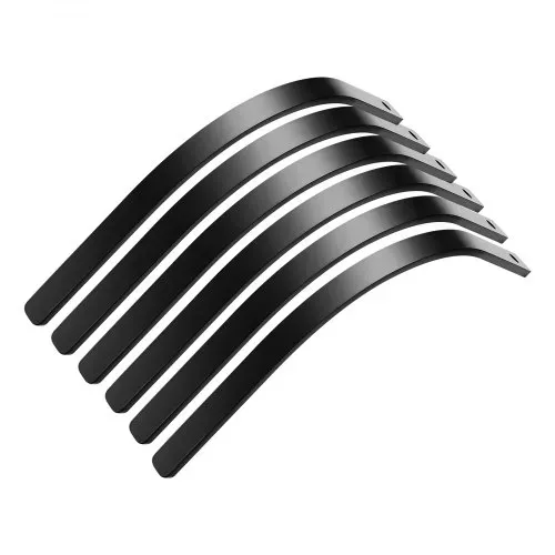 VEVOR Ersatzzinken für Rasentraktor Heuharke, 6er-Pack, Bolzenbefestigung, Steinrechenzinken, ein 11 mm Bolzenloch, hochfester & wärmebehandelter Stahl, Harkenzinken, Ersatzteile für Heurechen – Bild 9