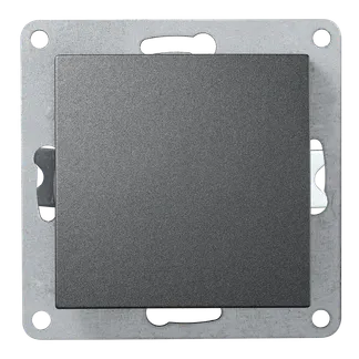 Wechselschalter McPower “Flair“, 250V~/10A, UP, anthrazit Wechselschalter McPower “Flair“, 250V~/10A, UP, anthrazit