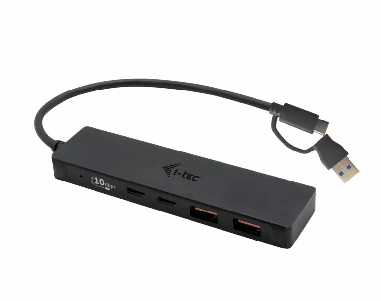 i-tec Metal USB-A/USB-C HUB 2x USB 3.0 + 2x USB-C (10 Gbps) – Bild 2
