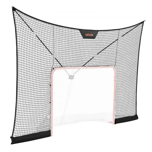 VEVOR Hockey-Torfangnetz 366 x 213 cm Nur Netz für Hockeytor-Training, Robustes Ersatznetz mit Erweiterter Abdeckung, Leicht und Tragbar, Hockeytornetz für Jugendliche und Erwachsene – Bild 10
