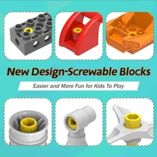 Makerzoid Big Blocks Maschinenbau ab 3 Jahren Makerzoid Big Blocks Maschinenbau ab 3 Jahren