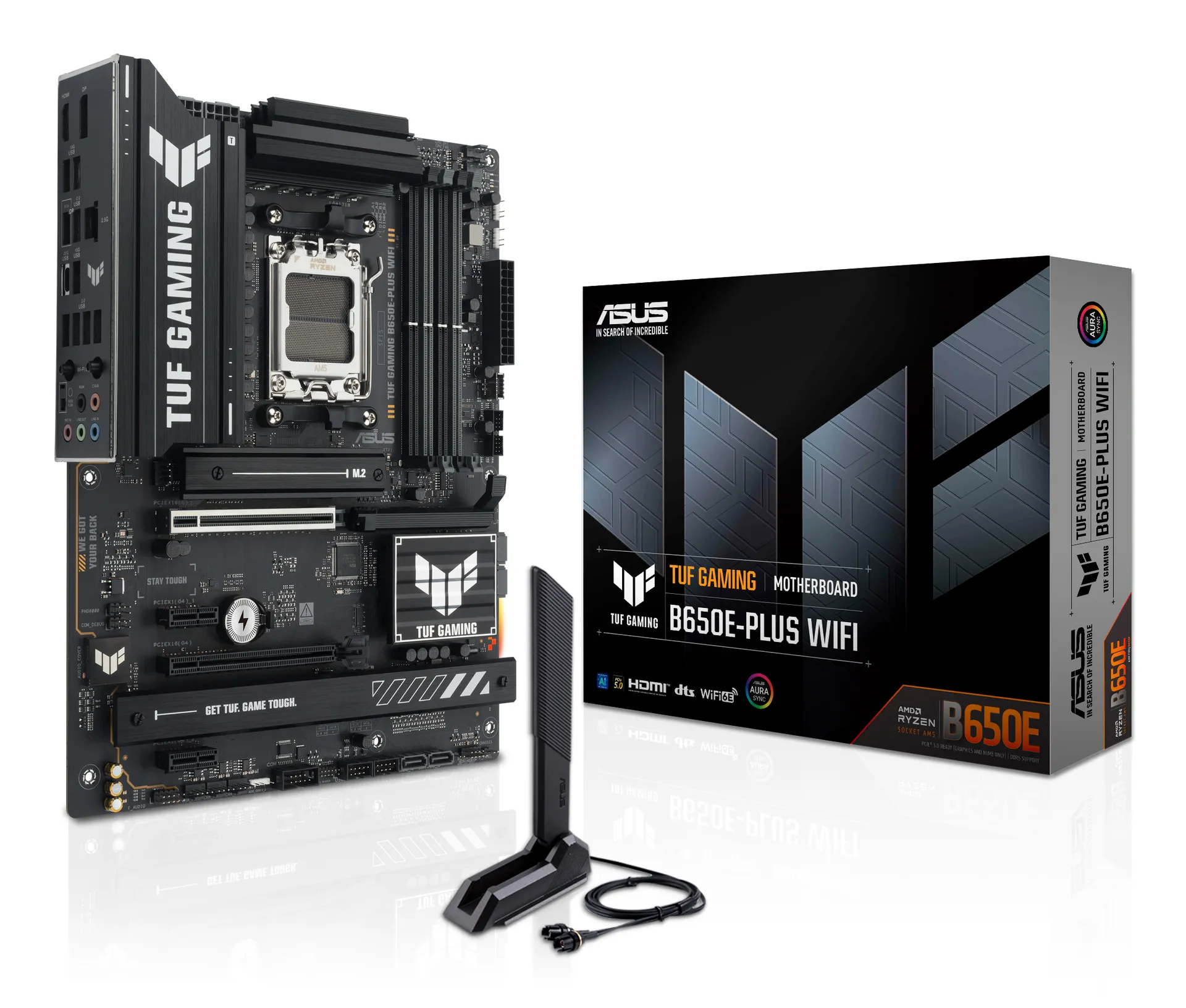 ASUS TUF GAMING B650E-PLUS WIFI AMD B650 Sockel AM5 ATX ASUS TUF GAMING B650E-PLUS WIFI AMD B650 Sockel AM5 ATX