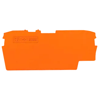 Abschluss- und Zwischenplatte WAGO, 66x30x1mm, anrastbar Abschluss- und Zwischenplatte WAGO, 66x30x1mm, anrastbar