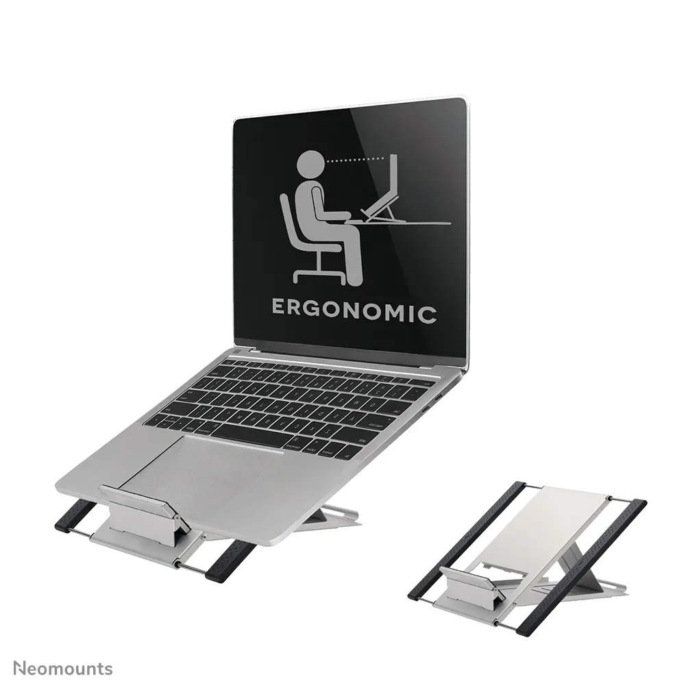 Neomounts NSLS100 Laptop-Halterung 10-22″ – faltbar – kompakt – universal Neomounts NSLS100 Laptop-Halterung 10-22″ – faltbar – kompakt – universal