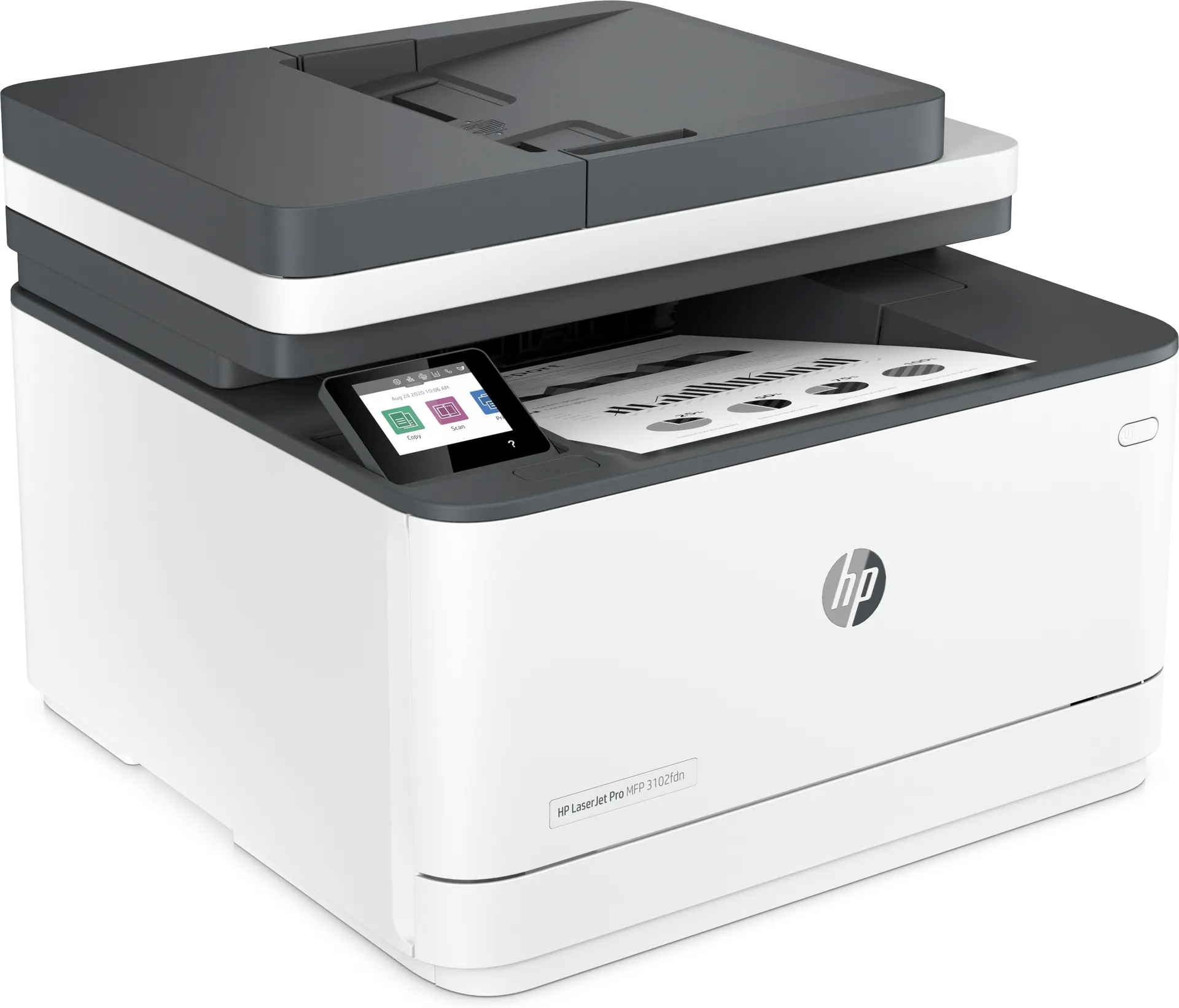 HP LaserJet Pro Multifunktionsdrucker 3102fdn Drucker – Bild 4