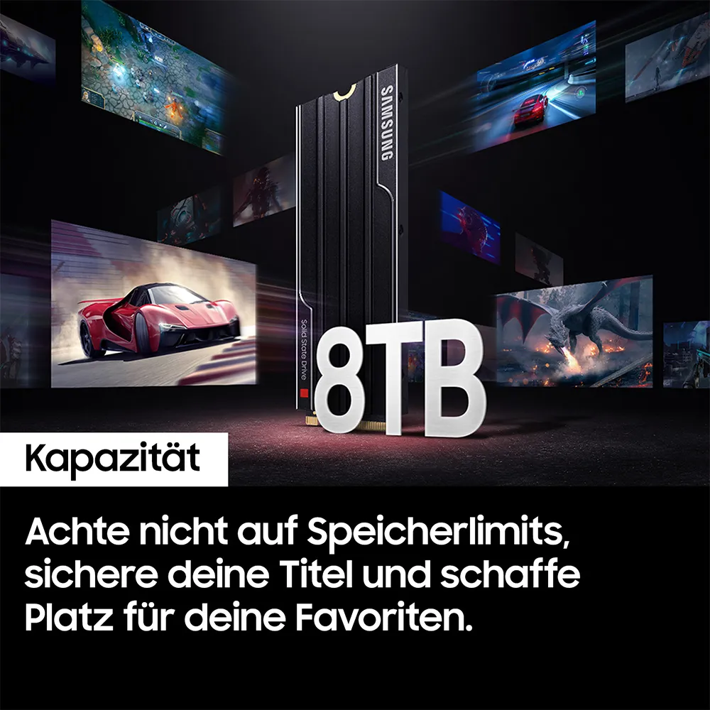 Samsung 9100 PRO Heatsink PCIe® 5.0 NVMe™ M.2 SSD - 2 TB – Bild 7