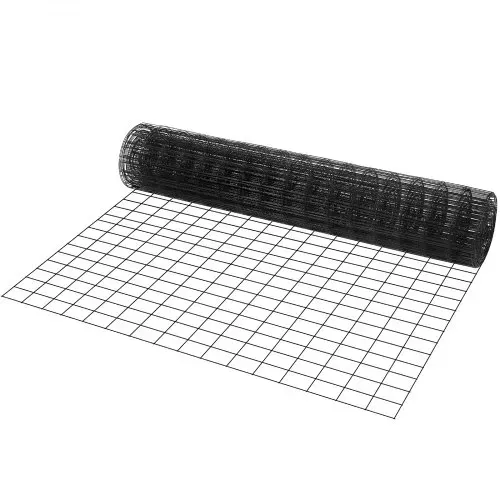 VEVOR Volierendraht 91 x 1524 cm, Gartenzaun, 1,52 mm Maschendrahtzaunrolle, Vinylbeschichtetes Drahtzaun für Hühnerstallbarrieren, Kaninchen- und Schlangenzäune, Geflügelgehege – Bild 8