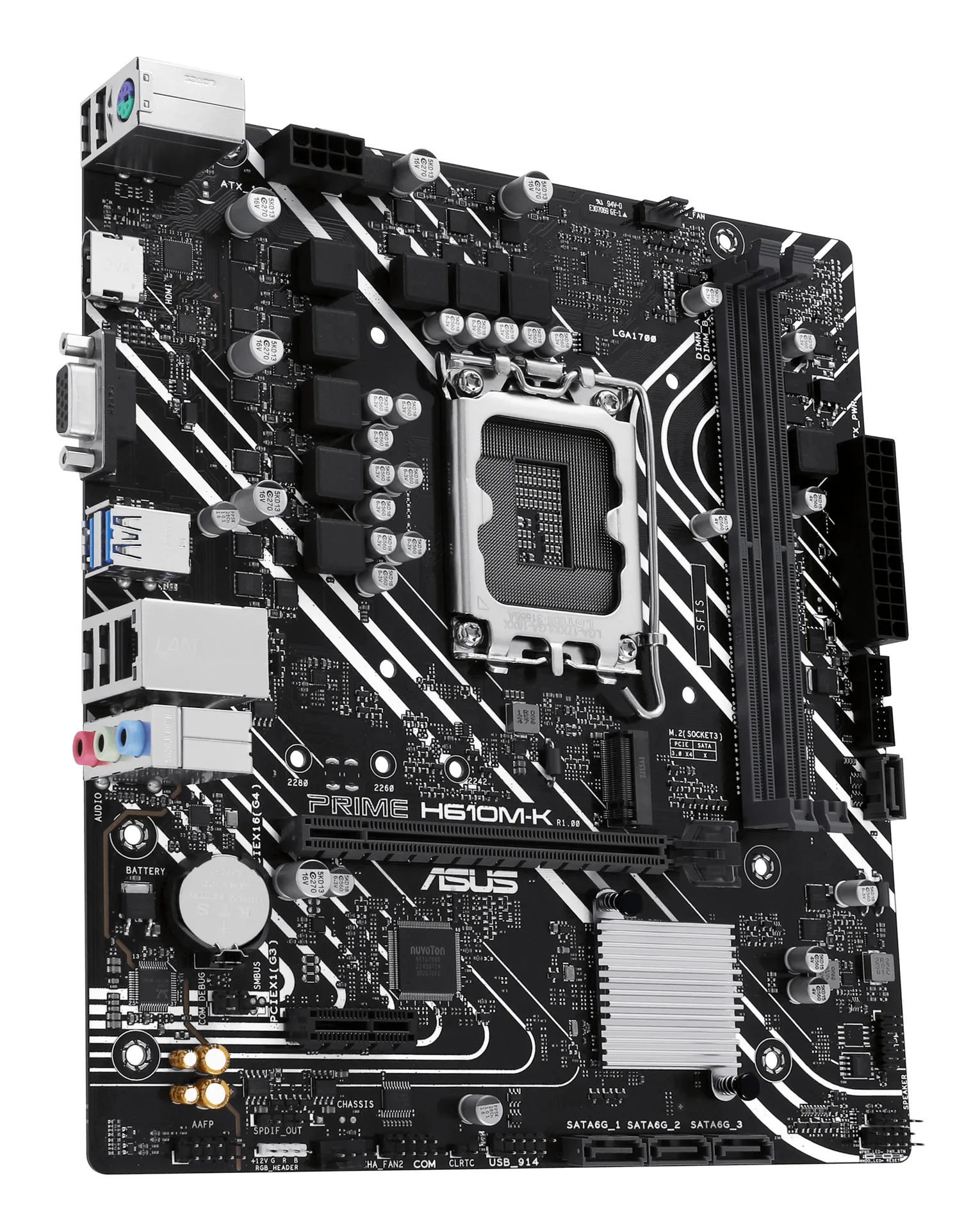 ASUS Prime H610M-K Intel H610 LGA 1700 micro ATX – Bild 4